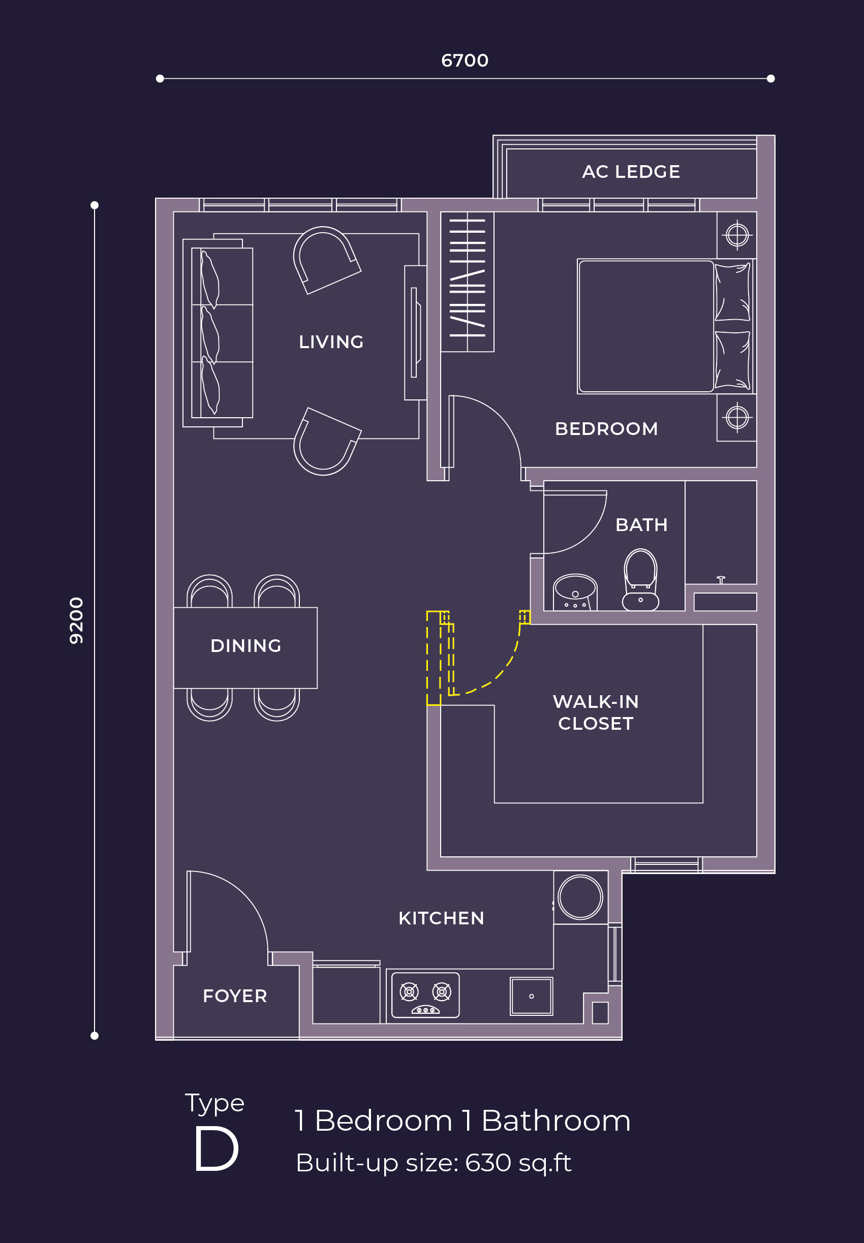 Type D Floor Plan